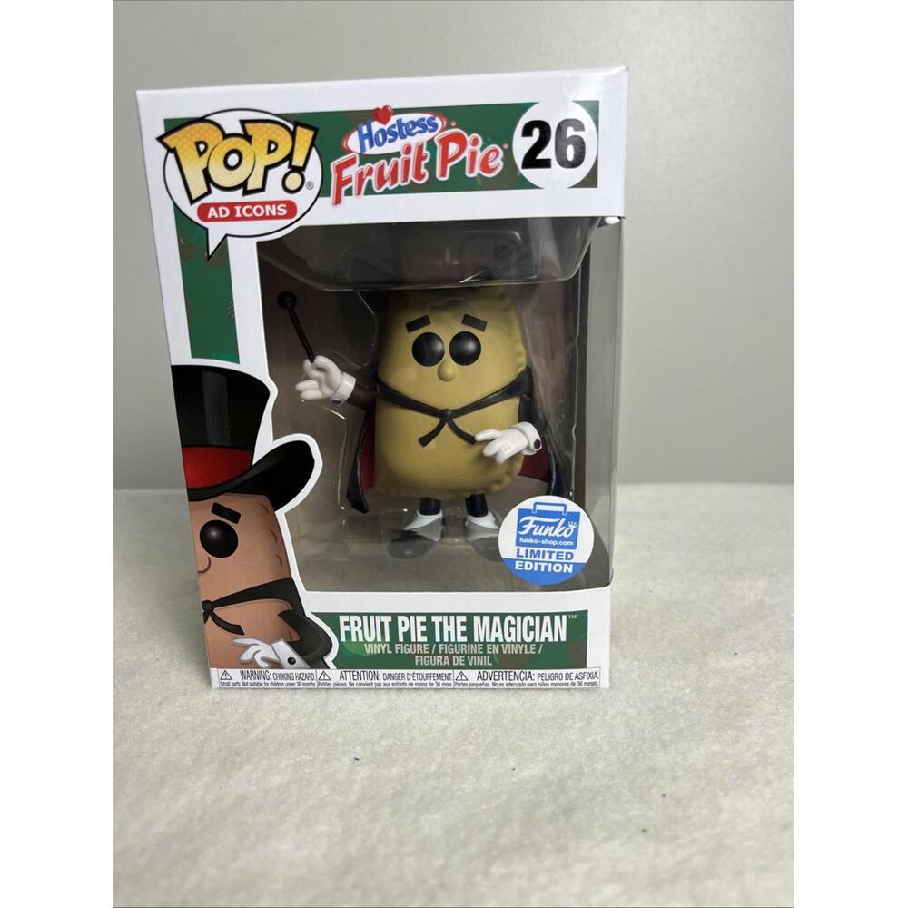 Funko Pop! Ad Icons # 26 Fruit Pie The Magician Funko Shop Exclusive Hostess NIB